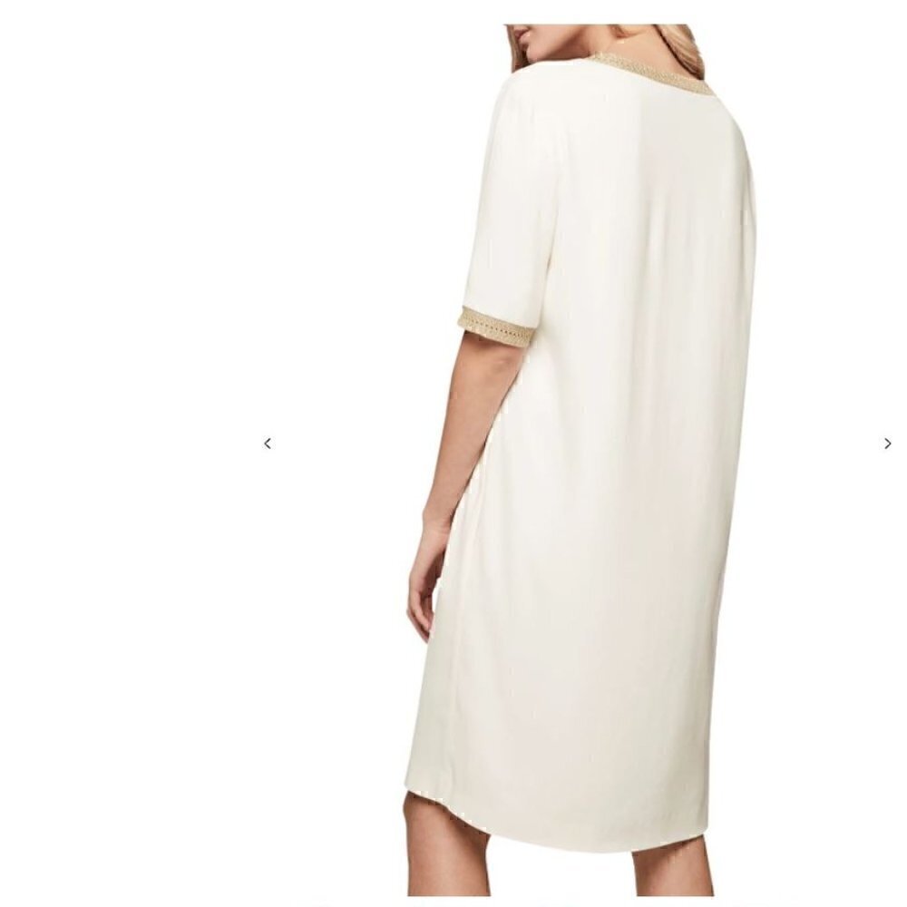 Gerard Darel Paris Off-White Harmony Dress Size France 34=US 2 - Picture 2 of 14
